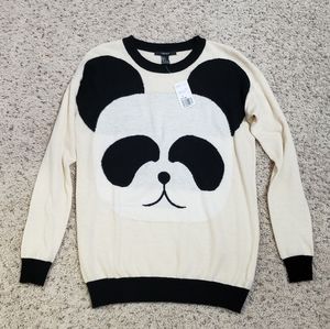 🌷Forever 21 Panda Sweater NWT size S